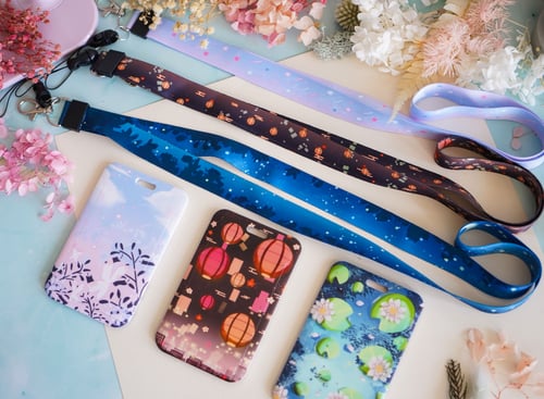 Image of Twinkling Moments Cardholders + Lanyard Collection