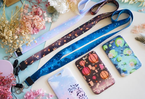 Image of Twinkling Moments Cardholders + Lanyard Collection