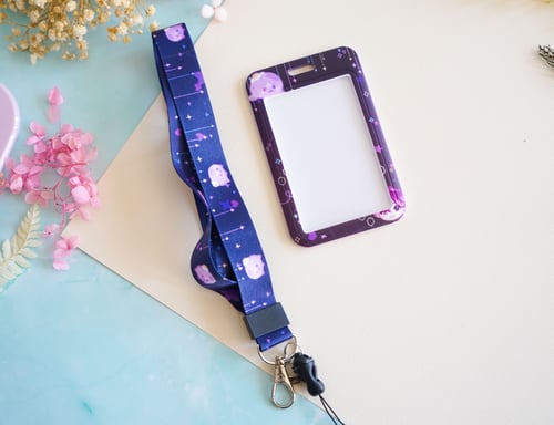 Image of Nijisanji Stargazer Cardholder + Lanyard