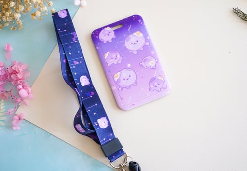Image of Nijisanji Stargazer Cardholder + Lanyard