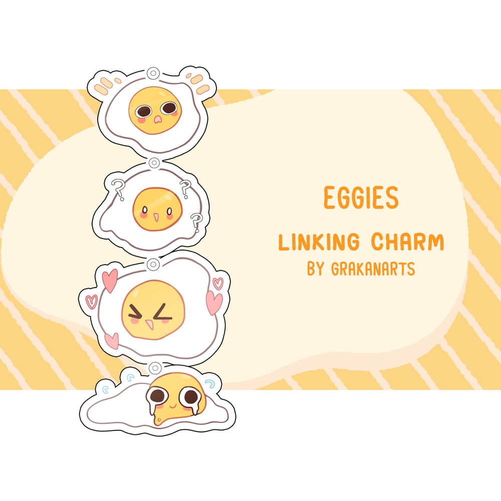 Image of Eggies Linking Charm