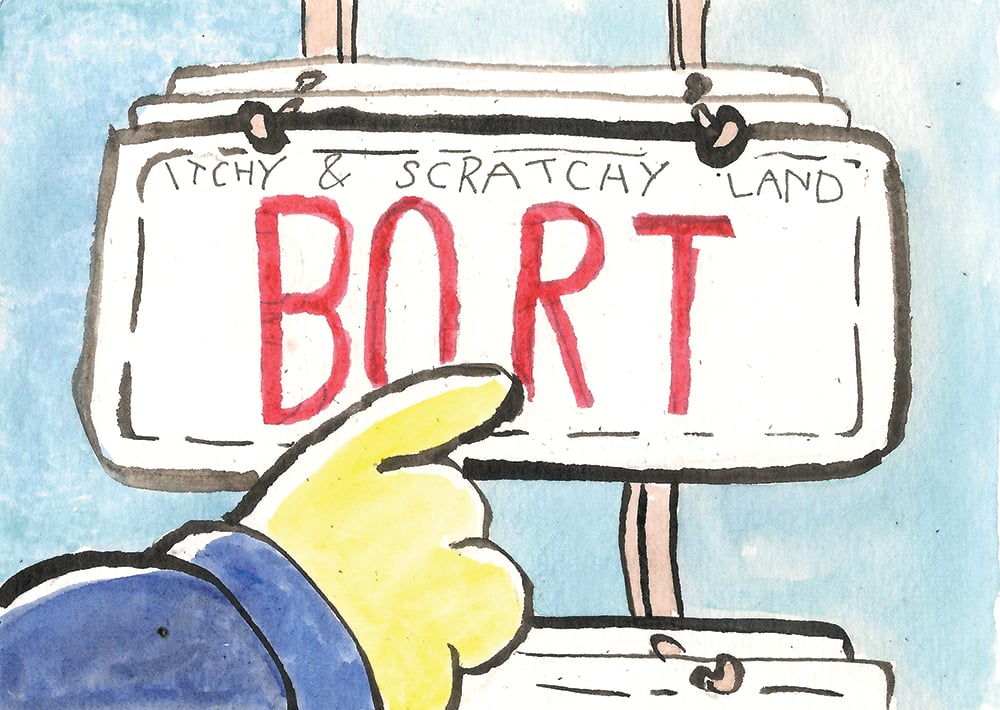 Image of Bort A5 Print