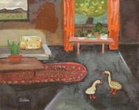House With Geese