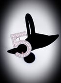 Pink N°5 Fashion Brooch 