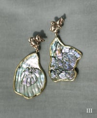 Image 4 of Abalone Cloud Earrings
