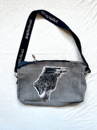 Image of in it and out it cut and sew double patched bag 