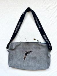 Image of in it and out it cut and sew double patched bag 