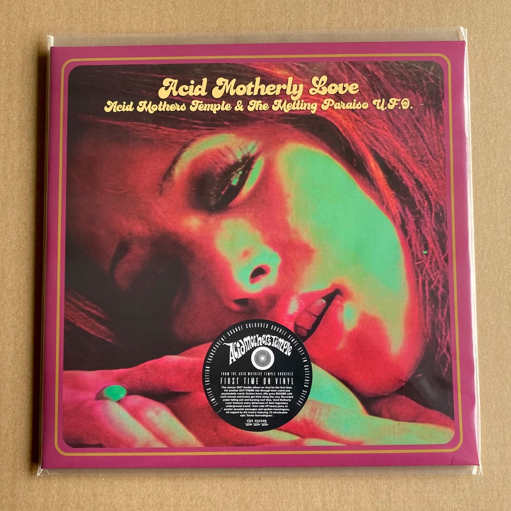 ACID MOTHERS TEMPLE 'Acid Motherly Love' Transparent Orange 2xLP