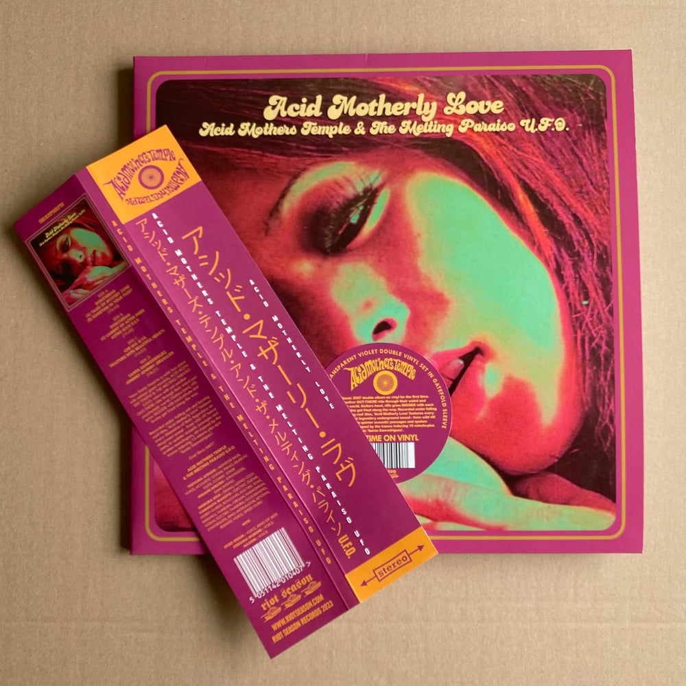 ACID MOTHERS TEMPLE 'Acid Motherly Love' Exclusive Magenta 2xLP (with OBI)