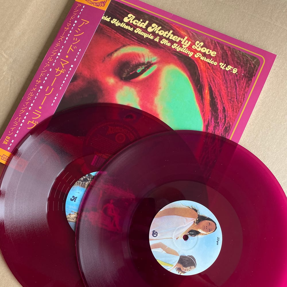 ACID MOTHERS TEMPLE 'Acid Motherly Love' Exclusive Magenta 2xLP (with OBI)