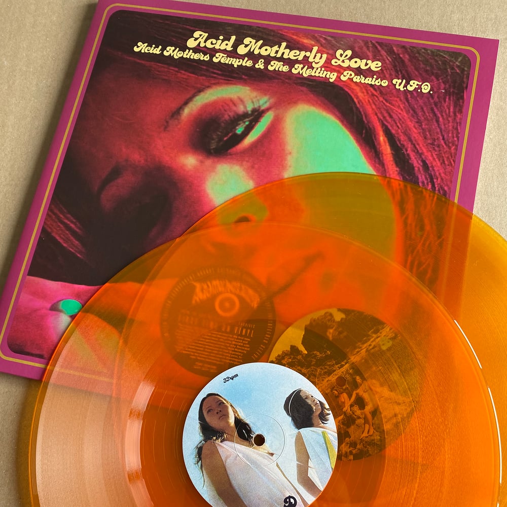 ACID MOTHERS TEMPLE 'Acid Motherly Love' Transparent Orange 2xLP