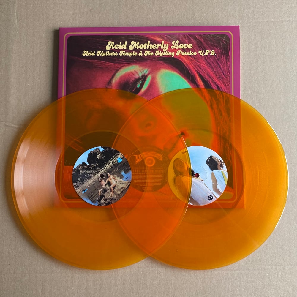 ACID MOTHERS TEMPLE 'Acid Motherly Love' Transparent Orange 2xLP