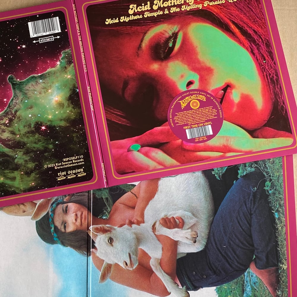 ACID MOTHERS TEMPLE 'Acid Motherly Love' Transparent Orange 2xLP