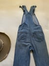 1970s Levi's orange tab classic bellbottom overalls