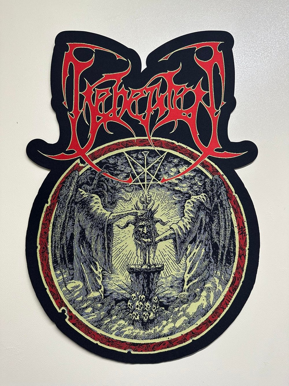 Beheaded "Crowned with Repression" Official Woven Backpatch