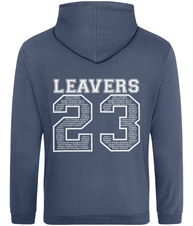 Personalised 2025 school hoodies