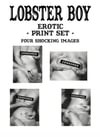 Lobster Boy Erotic Print Set