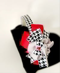 Image 5 of Houndstooth Elephant Headband