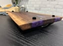 Walnut and Purple Epoxy River Charcuterie Board