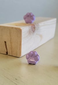 Image 4 of Earrings | Aretes Dog print Stud