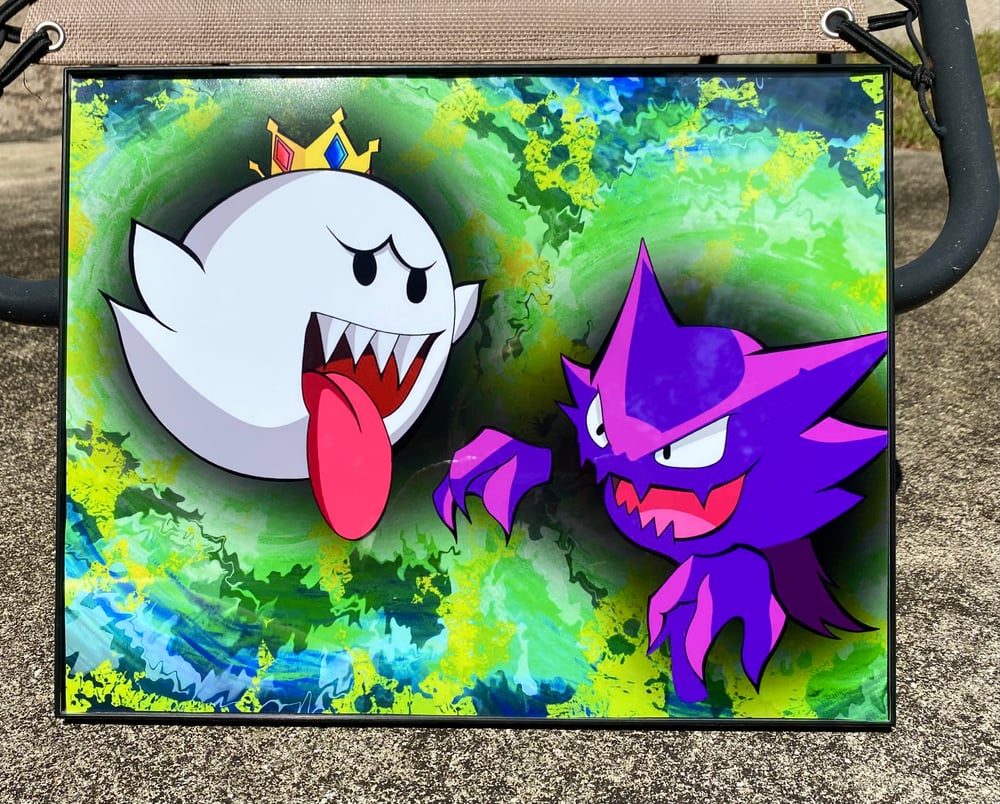 Image of King Boo v Haunter Print 