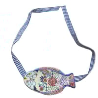 Image 2 of Fish Purses with zipper, leather pull Hip Tie
