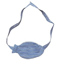 Image 3 of Fish Purses with zipper, leather pull Hip Tie