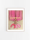 real life cowboy limited edition print.