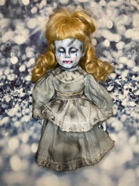 Image 2 of Legless Ghost Girl Hanging Wall Art Doll by Ugly Shyla