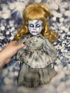 Legless Ghost Girl Hanging Wall Art Doll by Ugly Shyla