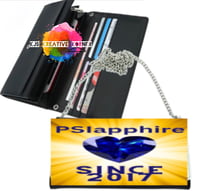 Greek wallet with chain