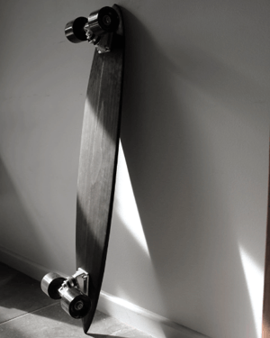 13ST Japan Black Longboard