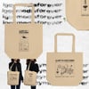 LGCY MEDIA ECO TOTE BAG - OYSTER COLOR
