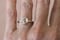 Image of Rose cut diamond ring. Engagement. 18k. Matisse