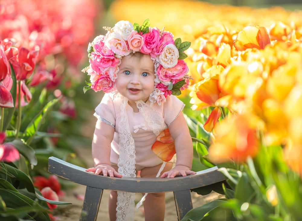 Fine Art Tulip Sessions at Holland Ridge Farms