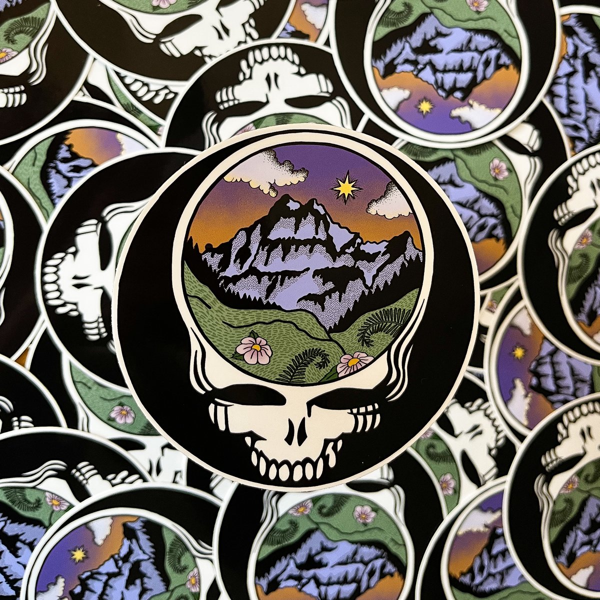 Grateful Dead Sticker | Hylycldwl