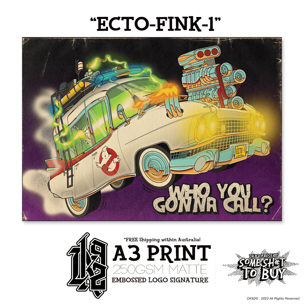 Image of "ECTO-FINK-1" - A3 Print