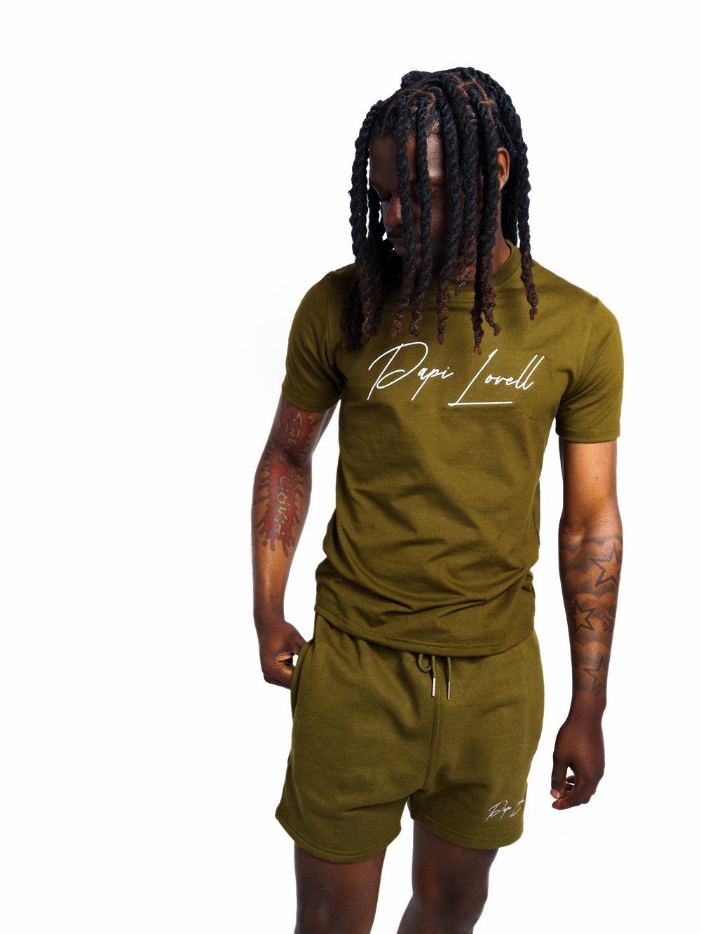 Image of Olive Green Papi Set 
