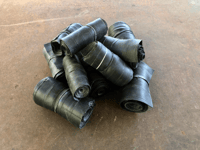 Image 1 of Wide Rolled, Banded Inner Tubes for Art