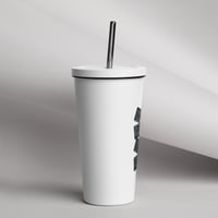 Image 2 of HEALING MODE Insulated tumbler with a straw