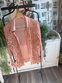 Image 2 of Mauve button up