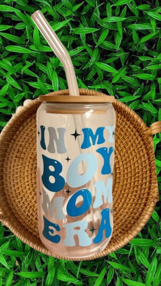 Image of In my Boy/Girl mom era glass can