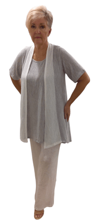 Image 2 of 3Piece Pants Suit