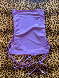 Image 2 of *:･Ruched Crop ☆ Lilac ੈ✩‧₊˚