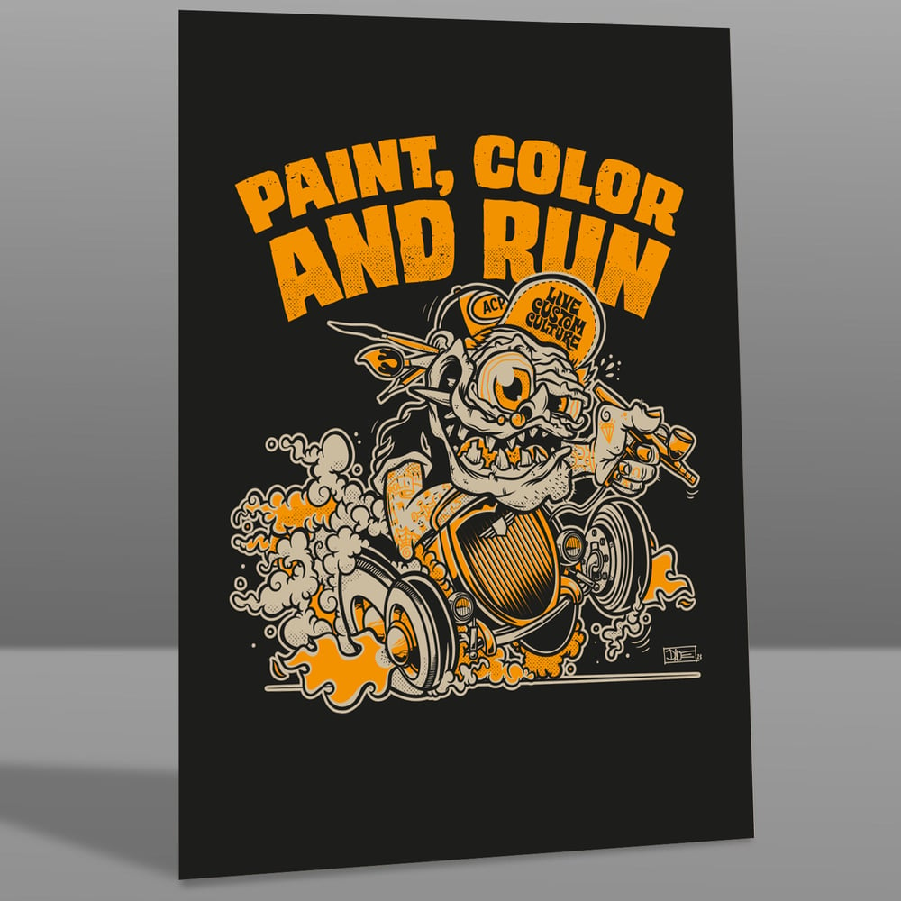 Image of PAINT, COLOR & RUN