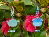 Image 2 of Genshin Impact Slimes Keychains (U.S. ONLY)