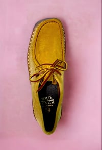 Image 2 of W. Bunch wallabee genuine cow suede shoes made in Spain 