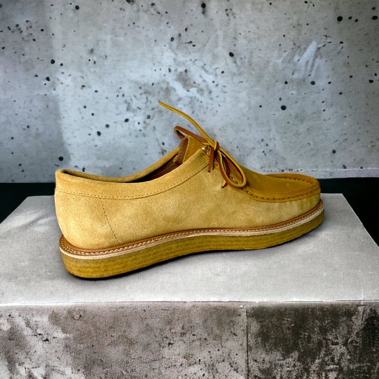 W. Bunch wallabee genuine cow suede shoes made in Spain Image 3