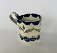 Image 2 of Blue teacup and saucer