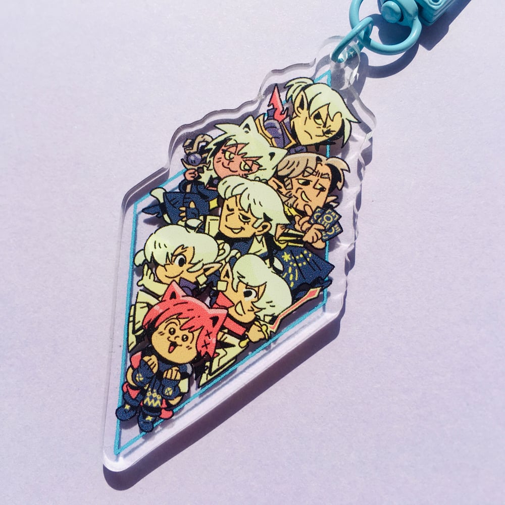 FFXIV Scions Acrylic Charm